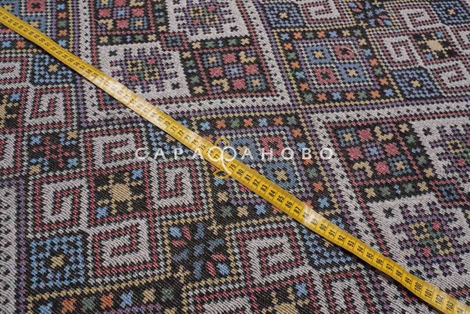 Ткань Гобелен жаккард 150 см рис KS20, фото 5