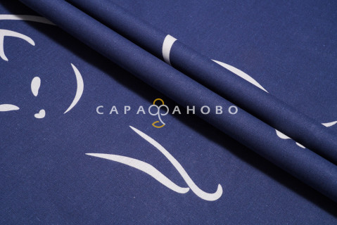 Ткань Бязь 220 см 120 гр рис 21079/1