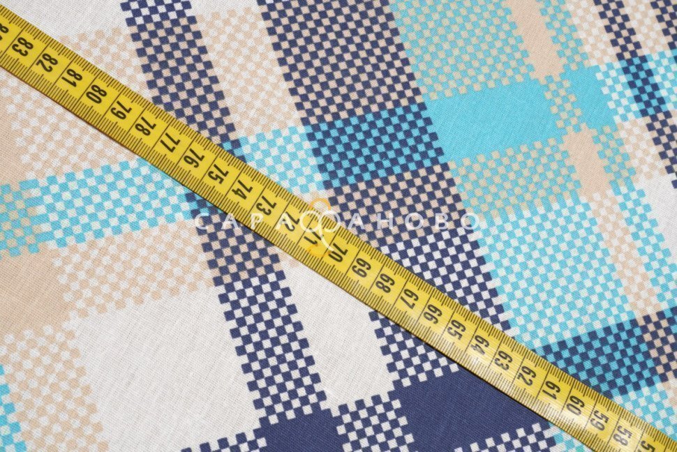 Ткань Бязь 150 см 120 гр рис. 167в4/1 Лондон, фото 4