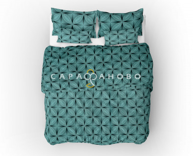 Ткань бязь 220 см 120 гр рис Энигма 3/2