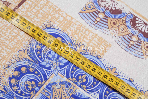 Ткань Бязь 150 см 120 гр рис. 7в1/1 Арабески