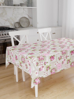 Рогожка набивная 150 см, 570-4 Пэчворк 150 +/- 10 г/м2
