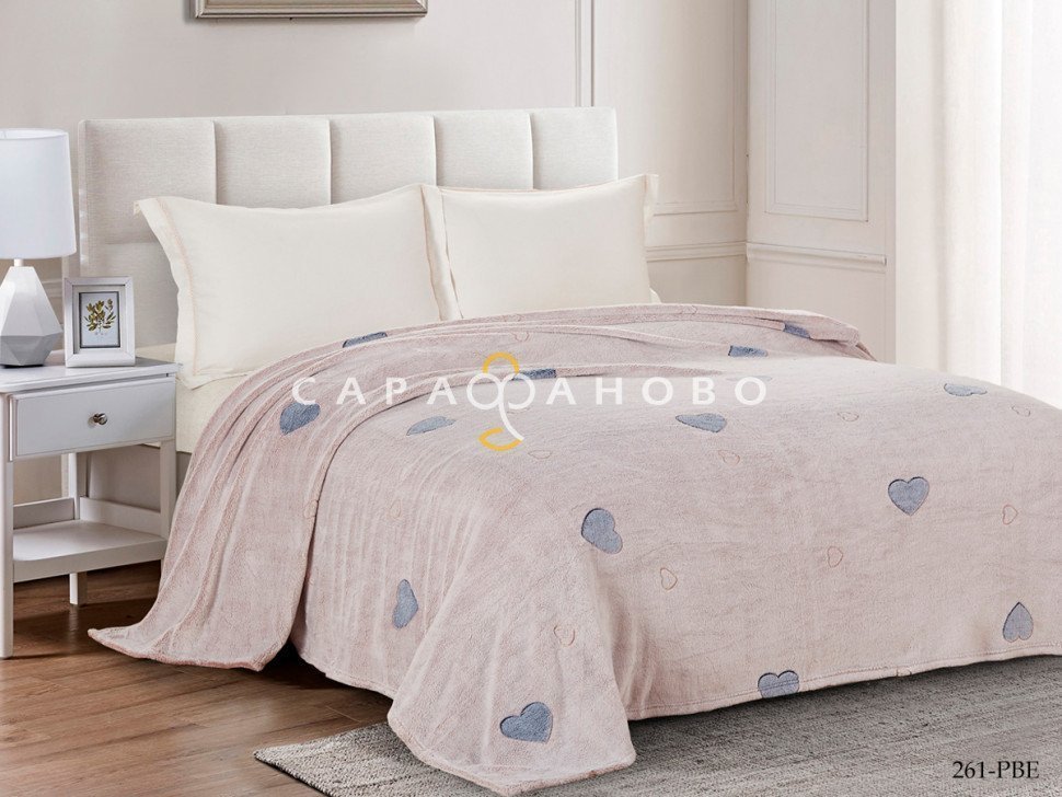 Ткань велсофт "БАМБУК" 190 гр/м2 261-PBE, фото 1