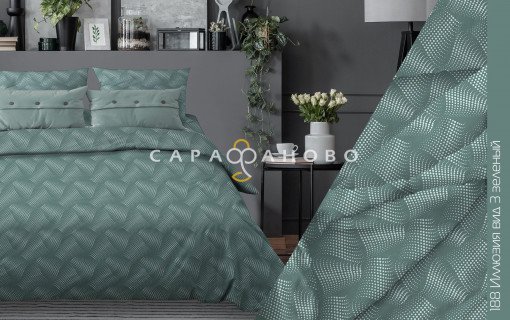 Ткань Бязь 220 см 120 гр рис. 188в3 Иллюзия
