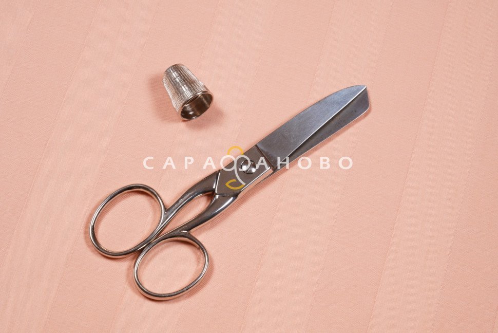 Ткань Страйп - Сатин 3х3 220 см. гладкое крашение рис 10810, фото 5