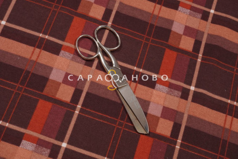 Ткань Фланель «Престиж» 150 см Мужская коллекция Кристиан рис 21204 вид 2