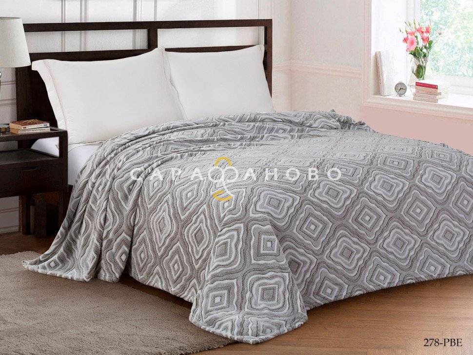 Ткань велсофт "БАМБУК" 190 гр/м2 278-PBE, фото 1